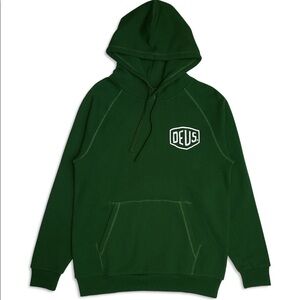 Deus Ex Machina Venice Hoodie Small Green
